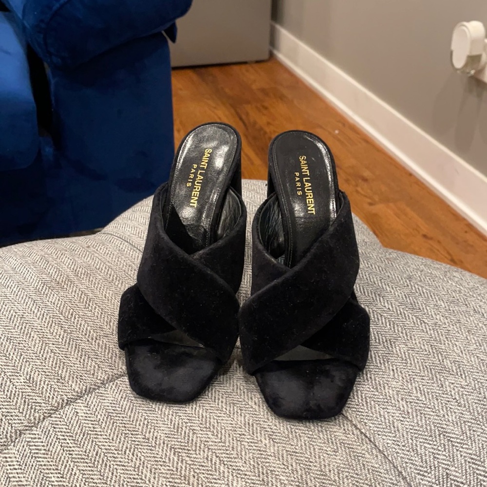 Saint Laurent Lou Lou mules